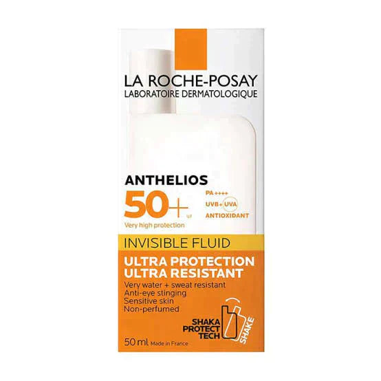 LA ROCHE POSAY ANTHELIOS INVISIBLE FLUID FACIAL SUNSCREEN SPF 50+