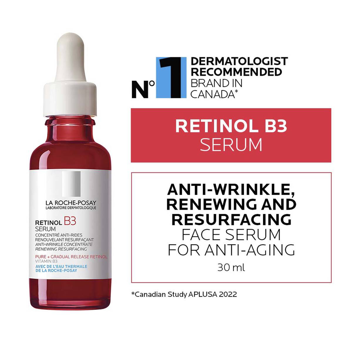 LA ROCHE POSAY RETINOL B3 ANTI-AGING FACE SERUM 30ML