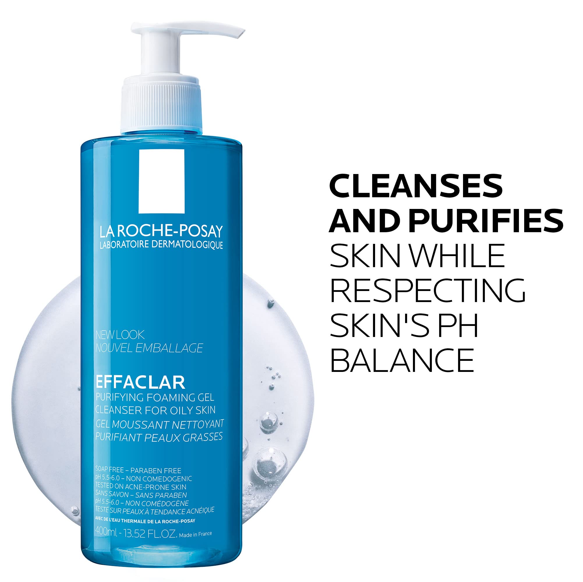 LA ROCHE POSAY EFFACLAR GEL FACIAL WASH FOR OILY SKIN