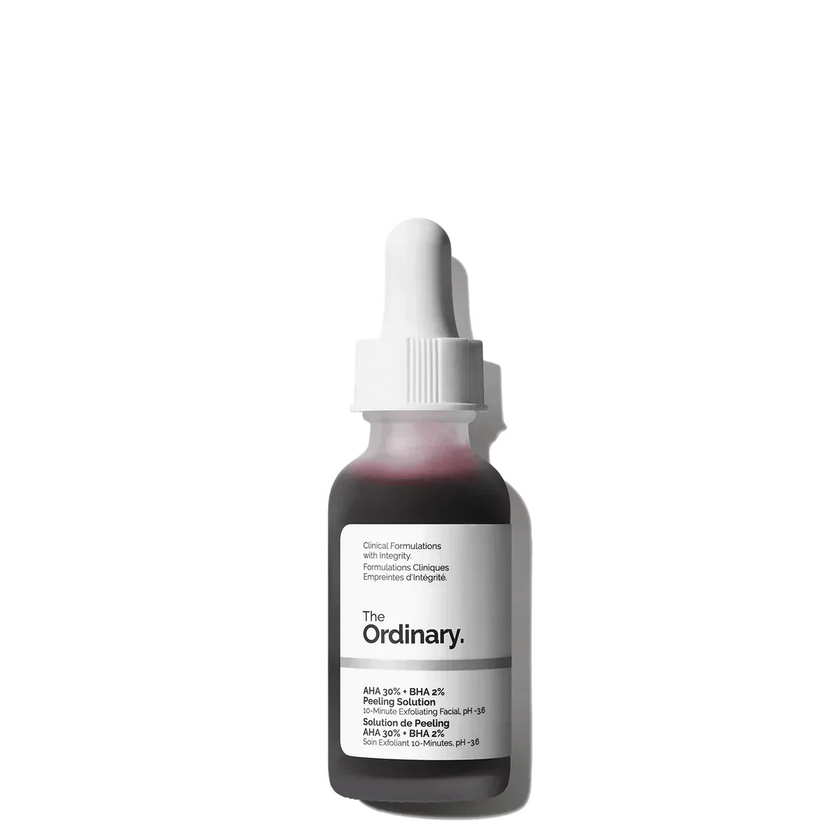 THE ORDINARY AHA 30% + BHA 2% EXFOLIATING PEELING SOLUTION